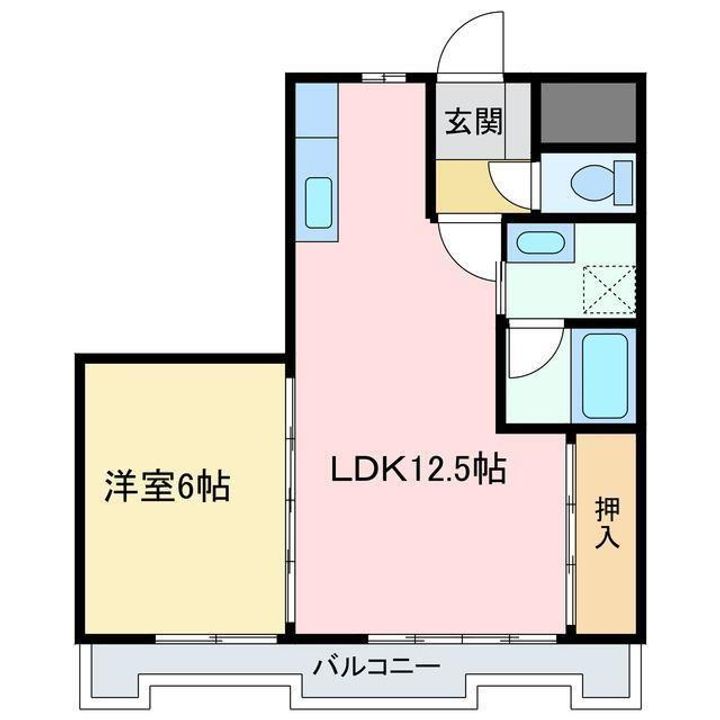 パークマンションアイワの間取り