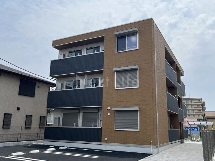 Dフラット東平山 B棟の外観