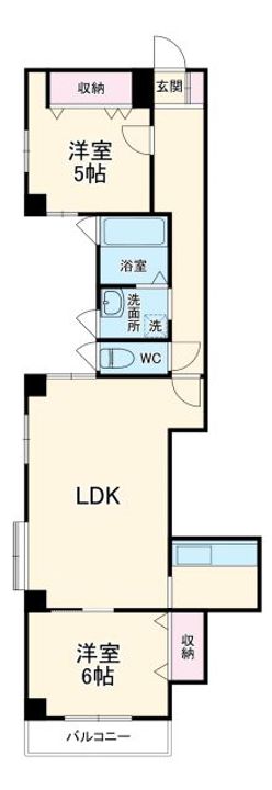 コンドミニアムリトルパンドの間取り