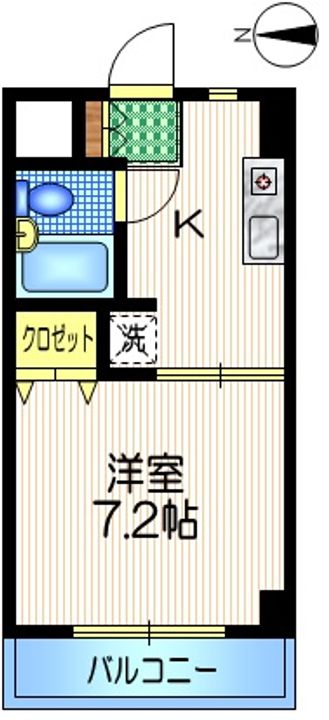 PRIRODA北沢の間取り