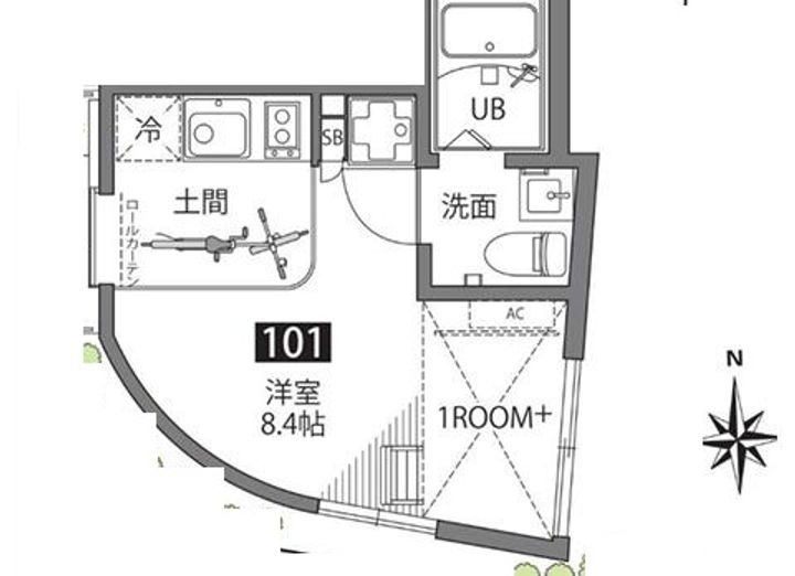 仙川アパートメントの間取り
