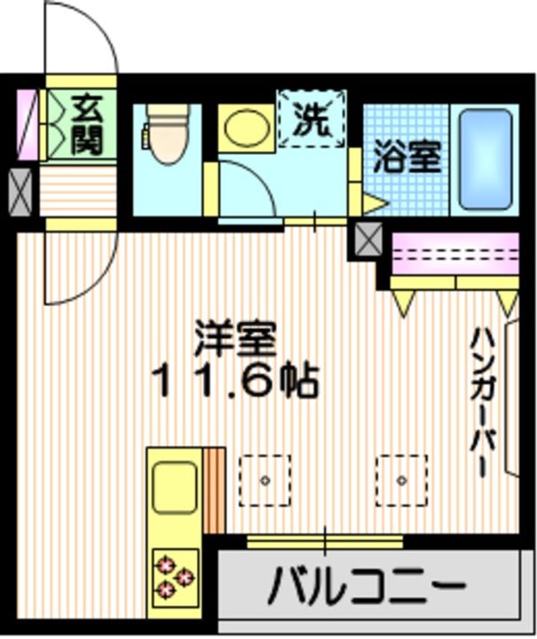 白金台MHテラスの間取り
