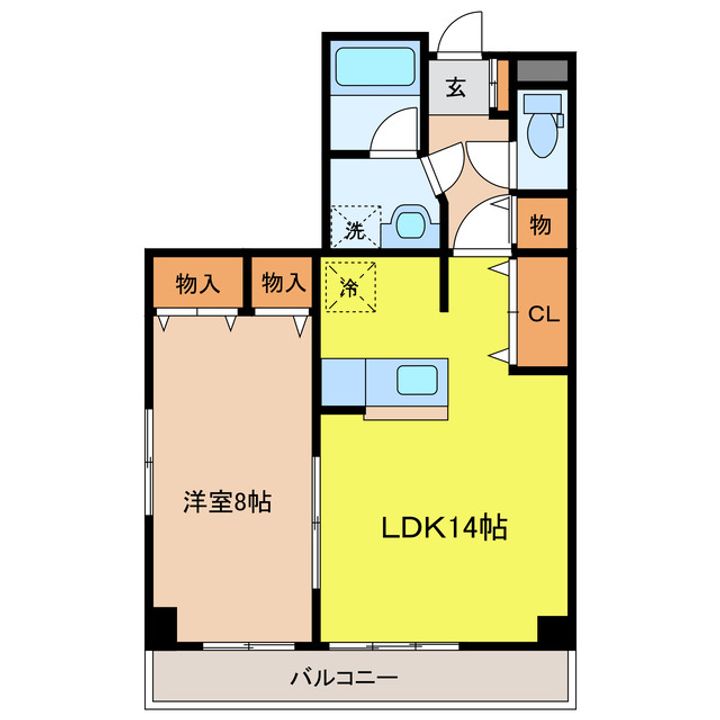 サン=テグジュビルの間取り