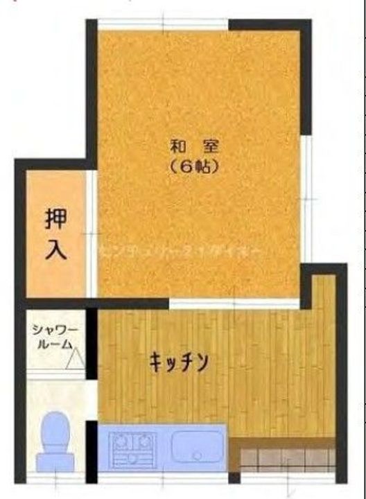 菊寿荘の間取り