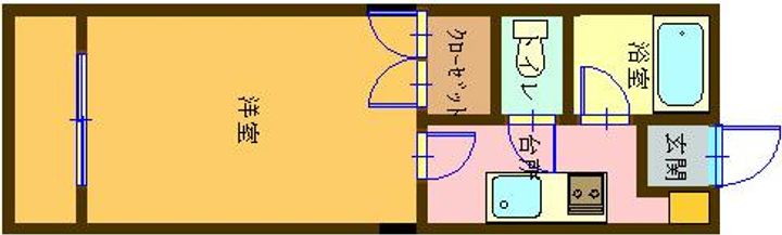 センチュリーハイツAの間取り