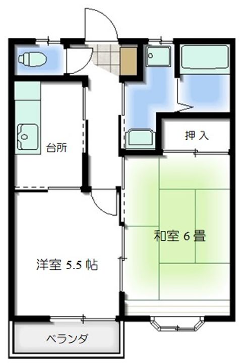 メゾンパークラインの間取り