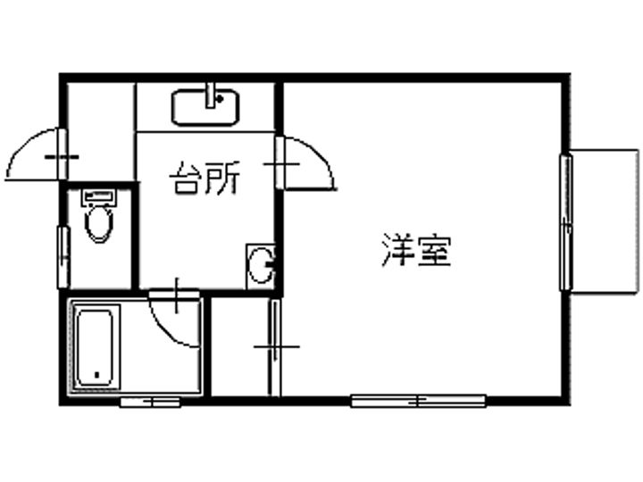 メゾンサクラの間取り