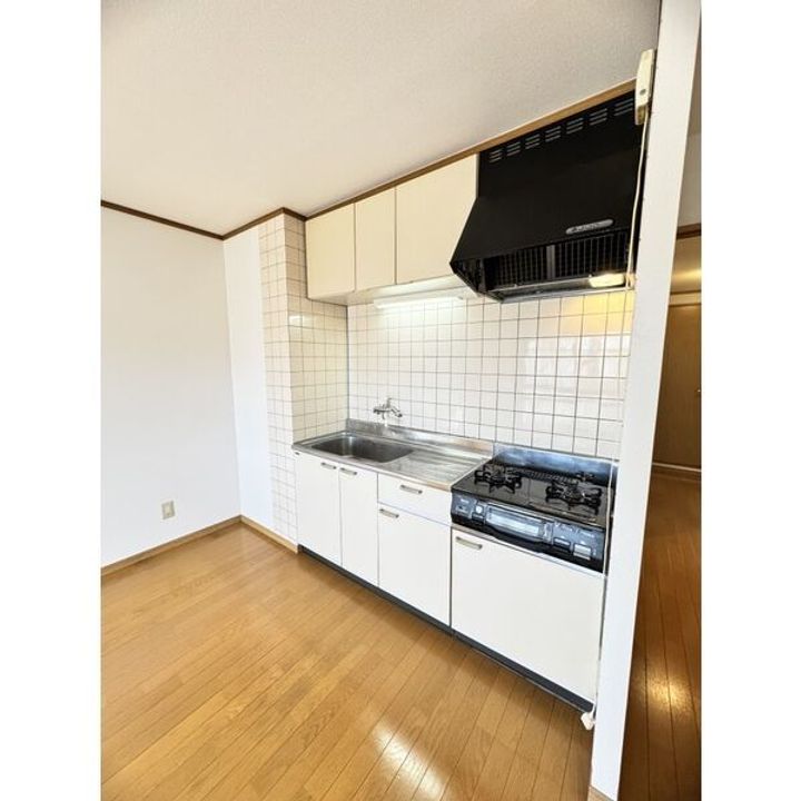 栃木県小山市若木町2(マンション)の賃貸物件のキッチン