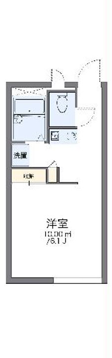 レオパレスTIERRAの間取り