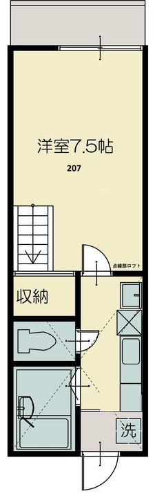 志幸18ミリオンの間取り