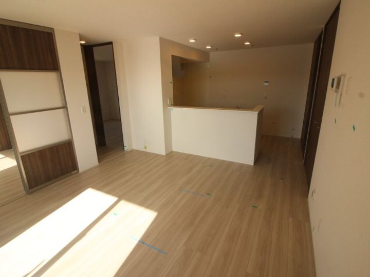 D-ROOMサニーガーデンB棟の居間
