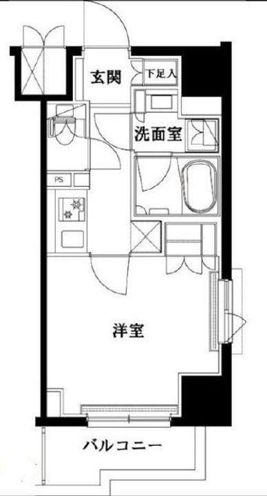 東京都江東区北砂4(マンション)の賃貸物件の間取り