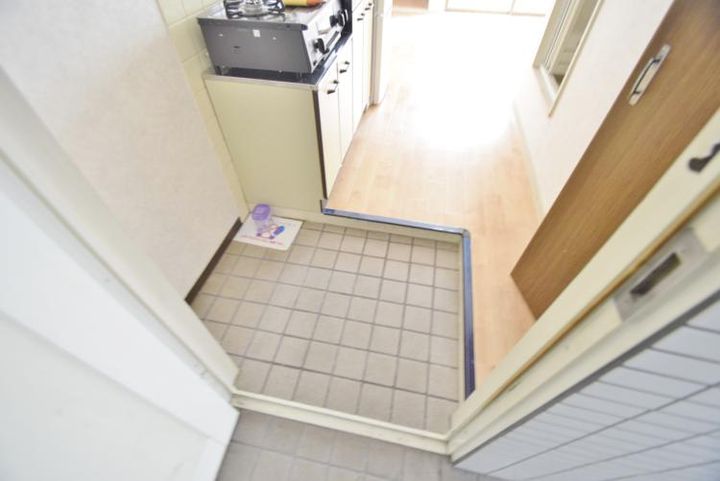 大阪府富田林市錦織東1(マンション)の賃貸物件の玄関