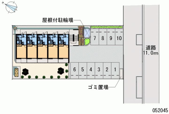 レジデンス桑江の地図