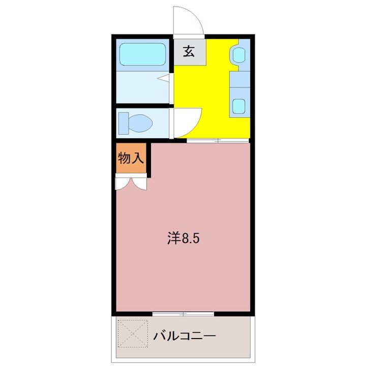 ラ・メック エデンの間取り