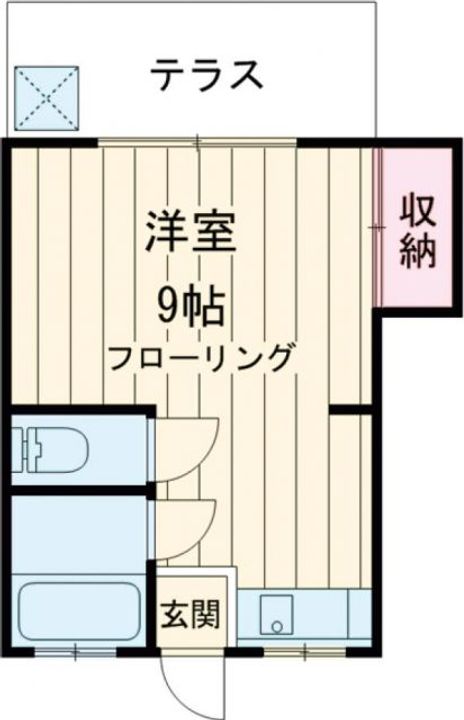 ドミー代沢の間取り