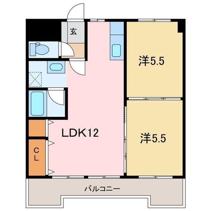 パークマンションアイワの間取り