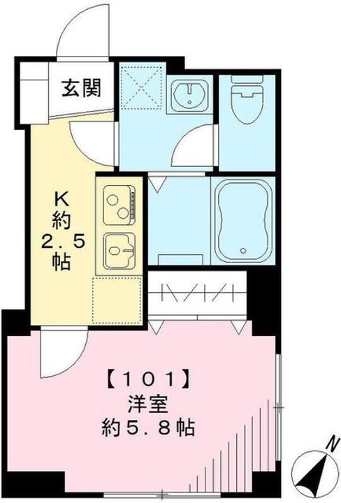 アンファミーユの間取り