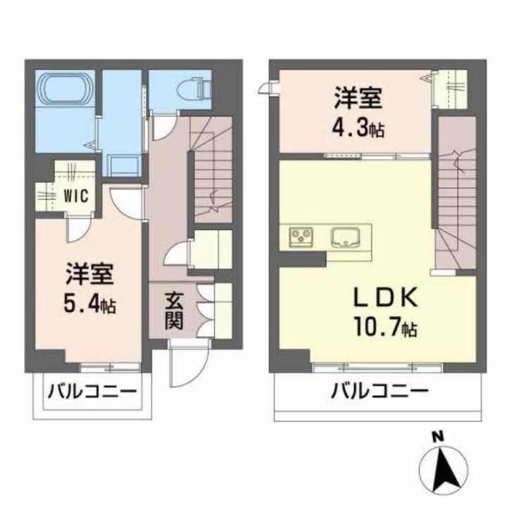 メゾン・ド・ブランの間取り