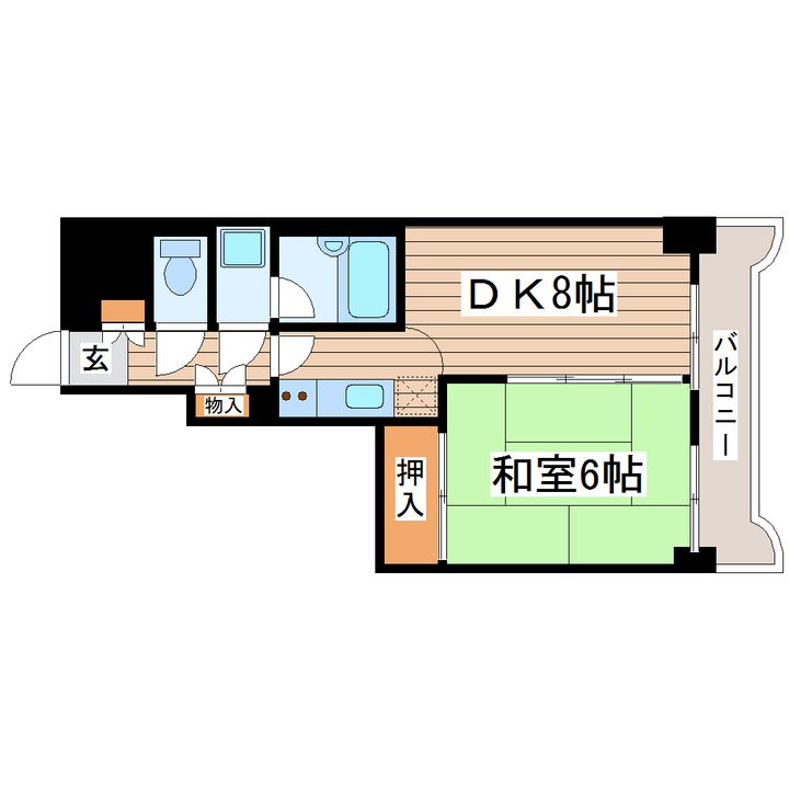 ダイアパレスグランテージ中央の間取り