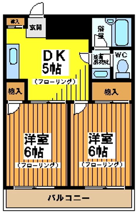 ペディセドー山之上の間取り