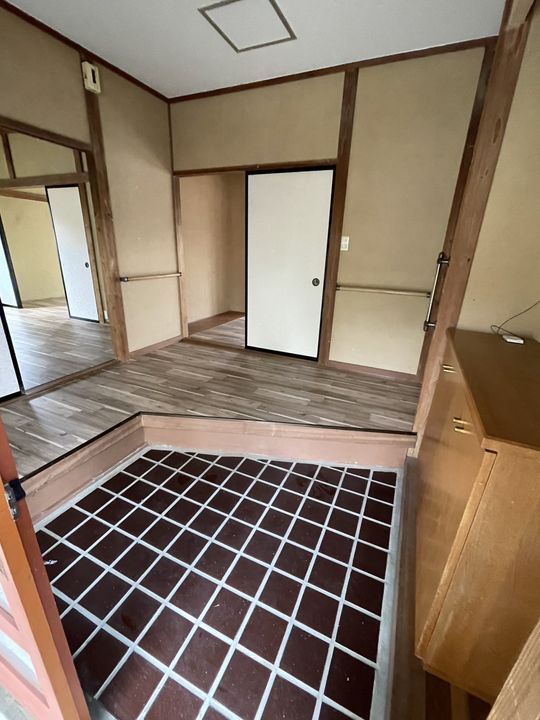 福島県いわき市好間町上好間字上野原(一戸建)の賃貸物件の玄関