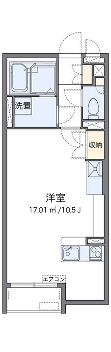 ミランダKUNISANの間取り