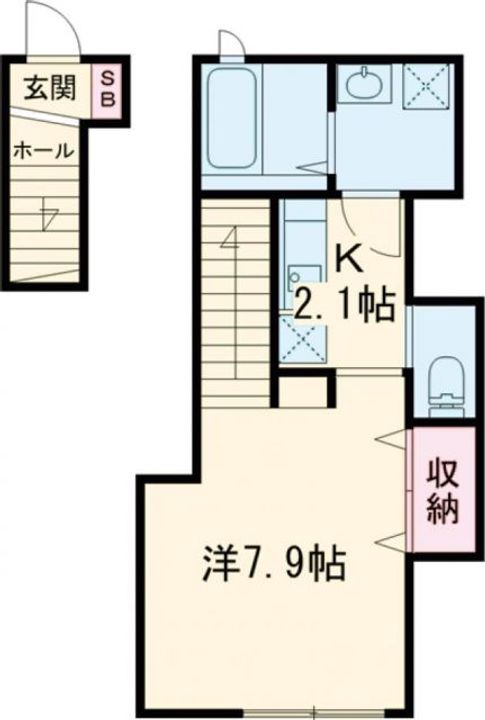サニーヒルズの間取り
