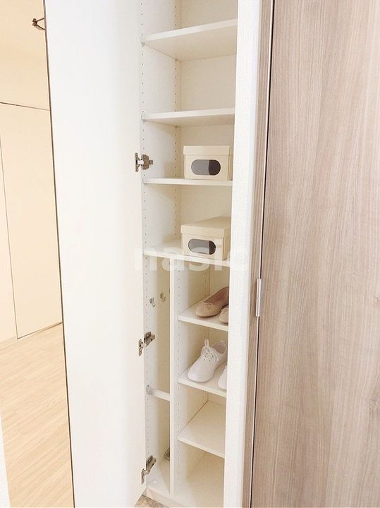 キャンパスヴィレッジ元住吉の玄関