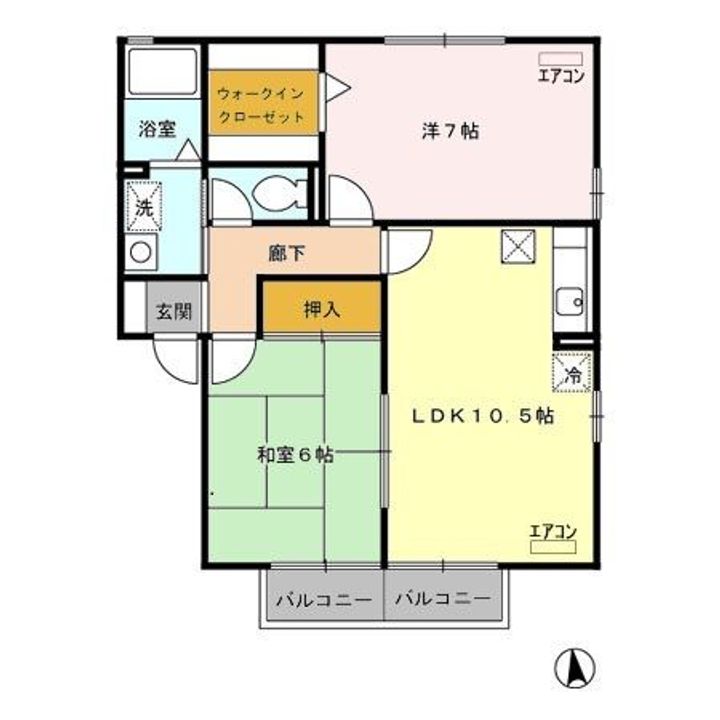 グランシャリオの間取り