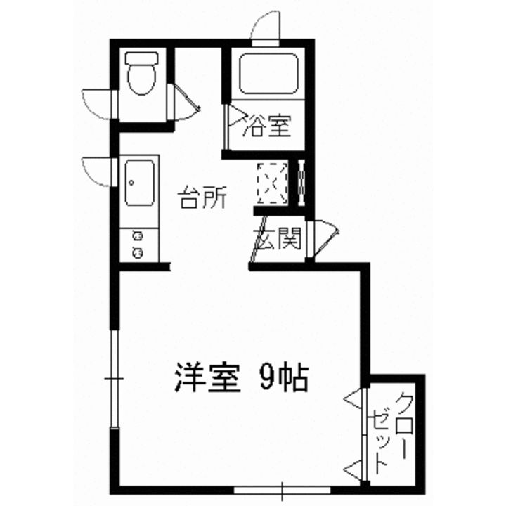 パレ泰山の間取り