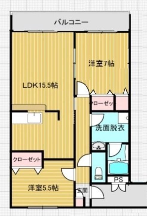 ハイム・ファンタスの間取り