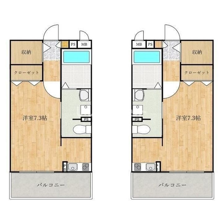 埼玉県熊谷市曙町3(マンション)の賃貸物件の間取り