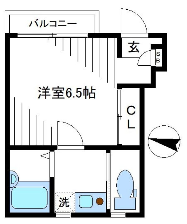 プレザント中野の間取り
