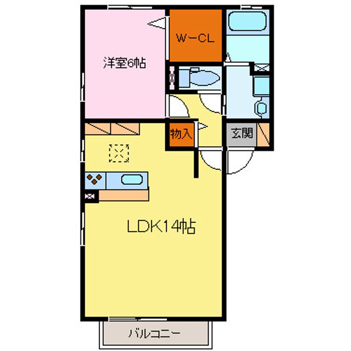 プルミエの間取り