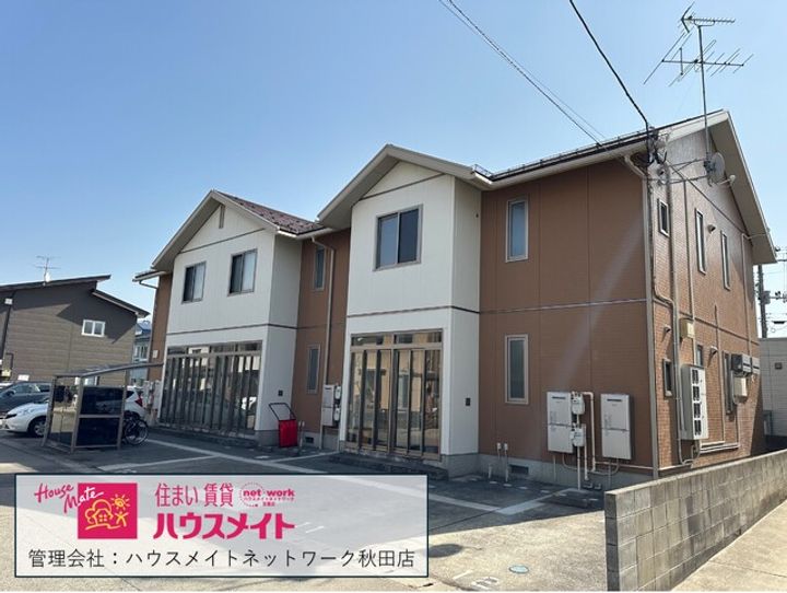ソレーユ広面の外観