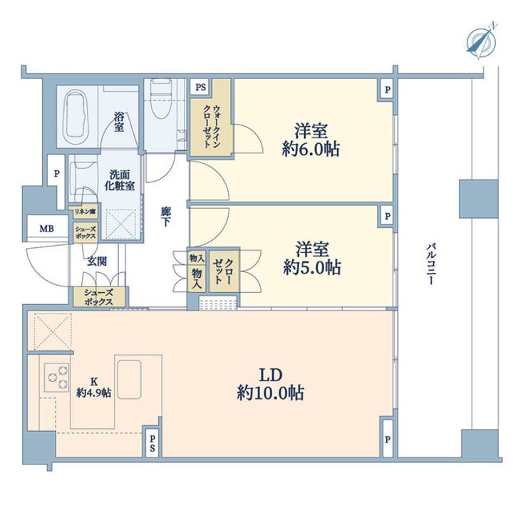 ジェイグランディア日吉の間取り