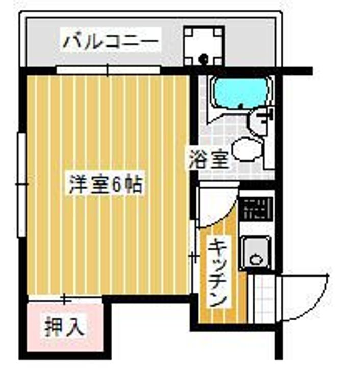 雅ハイツの間取り