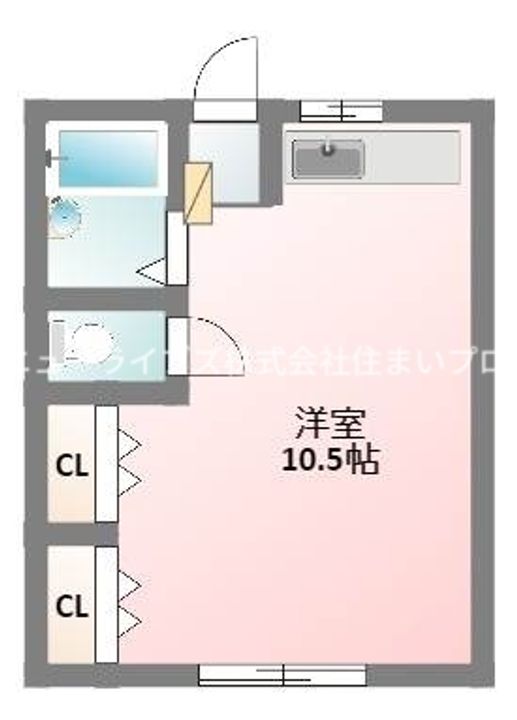 ハイツラポールの間取り