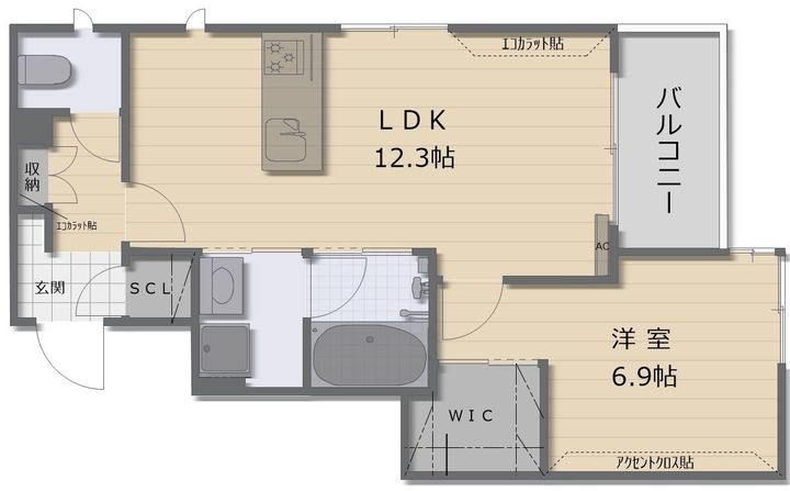 silenzioの間取り