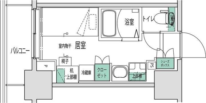 キャンパスヴィレッジ溝の口の間取り