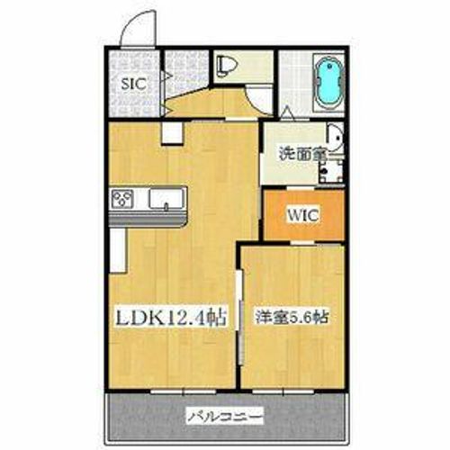 Jacaranda Yard Cの間取り