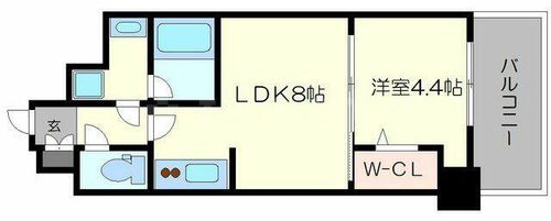 アーバネックス真田山の間取り