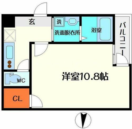 フジパレス守口Ⅷ番館の間取り