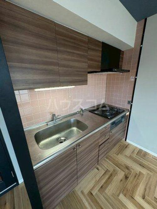 大阪府大阪市城東区蒲生1丁目(マンション)の賃貸物件のキッチン