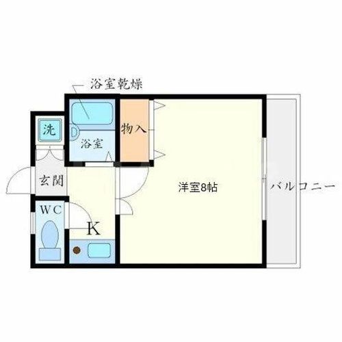 メゾンソレイユの間取り