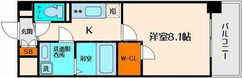 M’s COMFORT ESAKAの間取り