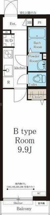 リブリ・吹田岸部の間取り