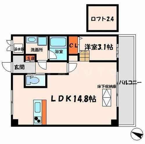 ルネスプランドール守口の間取り