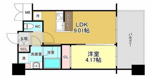 プレジオ緑地公園の間取り
